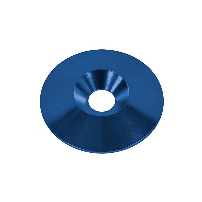 CNC-bewerking van aluminium verzonken sluitring